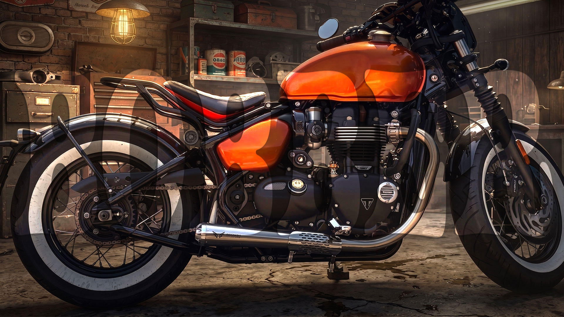 IWATA bike detail